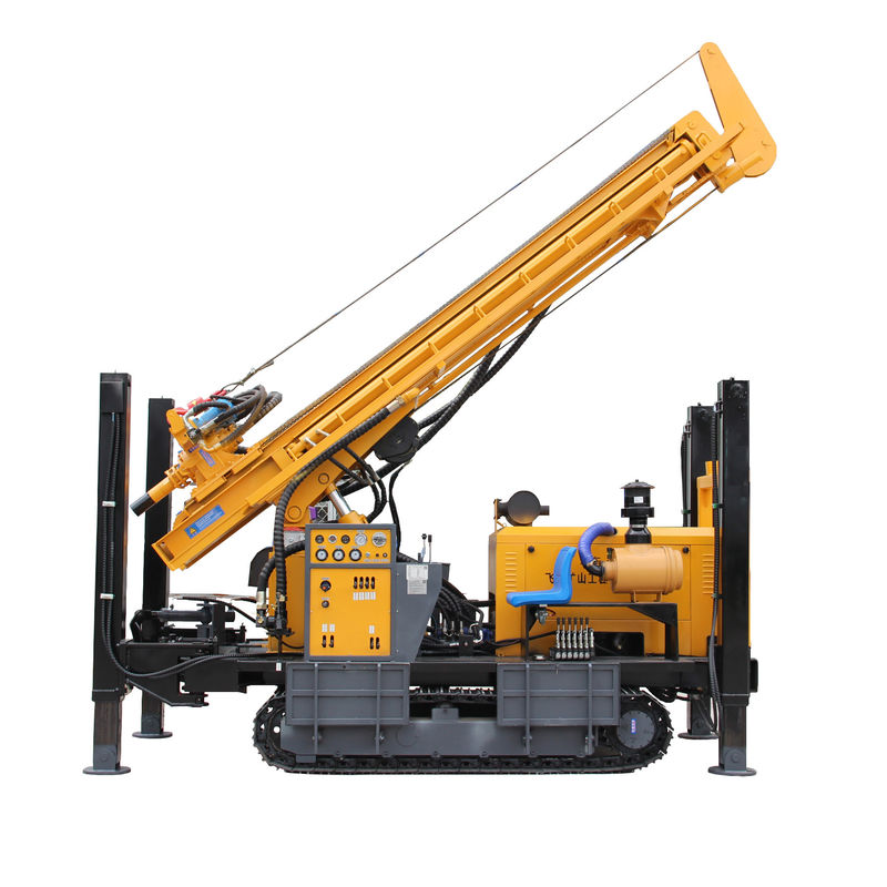 China hot sale diesel engine driven DK400 Crawler type water well drilling rig